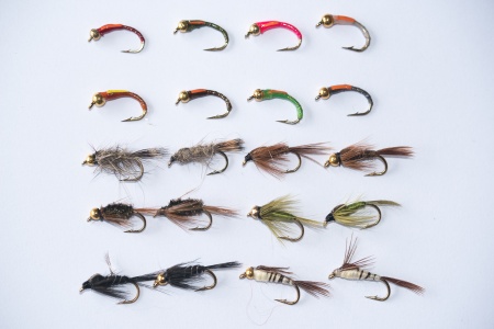 50 Mixed Trout & Grayling Nymphs and Buzzers